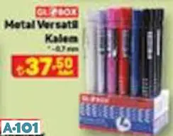 GLOBOX METAL VERSATİL KALEM 0.7 MM